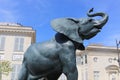 Elephant statue front of Orsay Museum (MusÃ©e d'Orsay), Paris